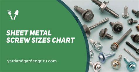 1 sheet metal screw dimensions|sheet metal thread size chart.